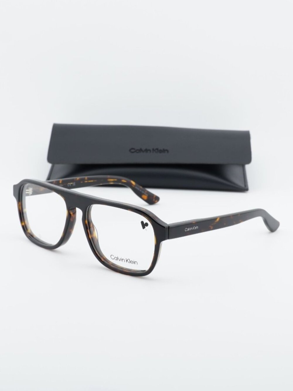 Calvin Klein CK25515 240 Square Eyeglasses 58mm - Brown